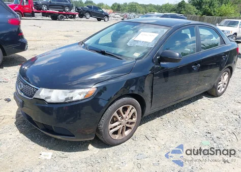 2011 Kia Forte Ex from USA, damaged, VIN KNAFU4A25B5386486